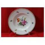 A Dresden Rose Soup Bowl