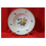 A Dresden Rose Soup Bowl
