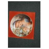 Mother and Child Collectors Plate