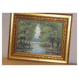 Original Oil on Board Painting