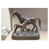 Signed Bronze Horse