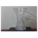A Cut Glass Trumpet Vase