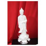 A Chinese Blanc de Chine Kwan Yin