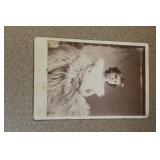 Black and White Photograph of a Girl