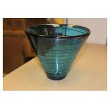 Signed Correia Art Glass Bowl