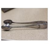Silverplated Sugar Tong