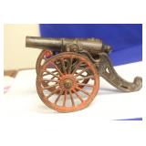 A Vintage Cast Iron Cannon