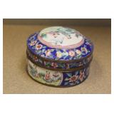Vintage Chinese Round Box