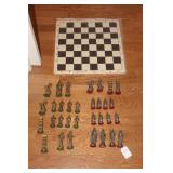Italian Brass Chess Set