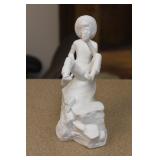 Norman Rockwell Franklin Mint Bisque Figurine