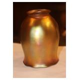 Stamped Steuben Iridescent Lamp Shade