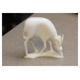 Carved Bone Elk