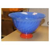 Rare Signed Footed Bowl