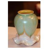 Signed Quezal Lamp Shade