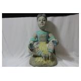 A Wooden Polychrome Boy