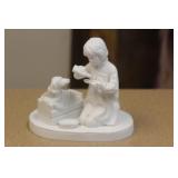 Norman Rockwell Franklin Mint Bisque Figurine