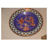 Chinese Cloisonne Plate