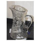 ABP Cut Glass Pitcher