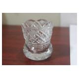 A Glass Toothpick Holder