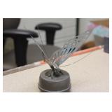 Metal Butterfly Music Box