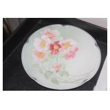 France Porcelain Floral Plate