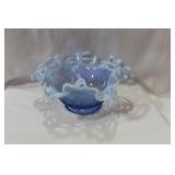 An Artglass Reticulated Bowl