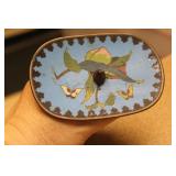 Antique Cloisonne Dish Stand