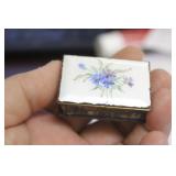 Enamel Match Box