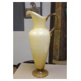Vintage Art Glass Pitcher