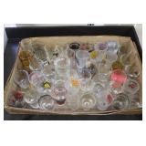 Lot of over 50 shot Glasses