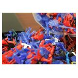 A Lot of Plastic Toy Horses