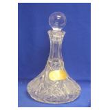 Cut Glass Brandy Decanter