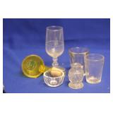 Lot of 6 Glass, Miniature etc