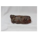 A Vintage Oriental Ceramic Wall Pocket