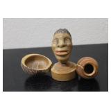 A Possibly Tagua Nut Figurine