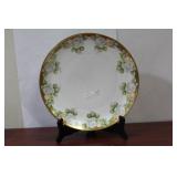 A Bavarian Hand Painted Floral Plate