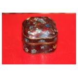 Antique Chinese Cloisonne Trinket Box