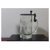 An Antique Geman Glass Tankard