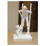 Norman Rockwell Franklin Mint Bisque Figurine