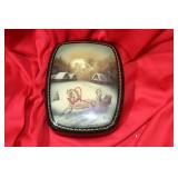 A Vintage Russian Lacquer Box