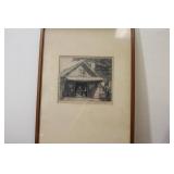 A Signed Blande Moriarty Engraving