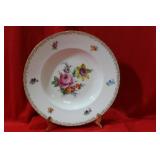 A Dresden Rose Soup Bowl