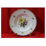 A Dresden Rose Soup Bowl