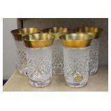 Set of 5 Klokotschnik Crystal Tumblers