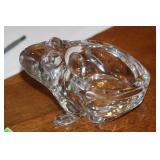 Crystal Frog Bowl