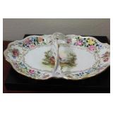 A Vintage Porcelain Basket