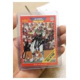 Signed Joe Namath Sport Card