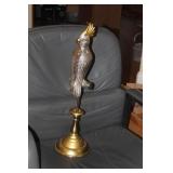 Decorative Metal Parrot