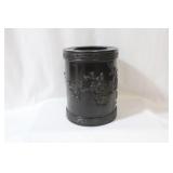 A Chinese Carved Resing Brush Pot