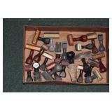 Lot of Vintage Rubber Stamps